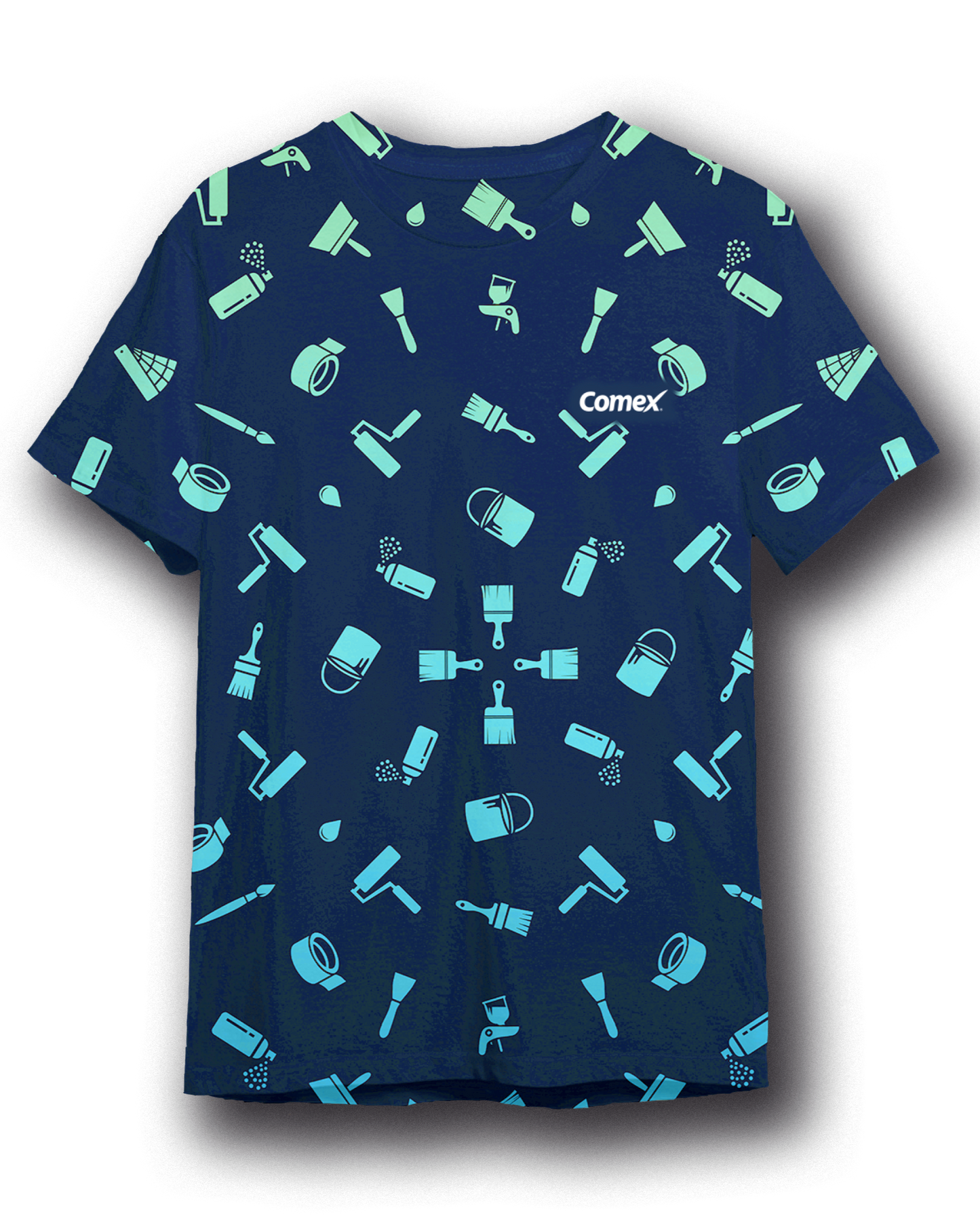 PLAYERA FULL PRINT "COMEX"